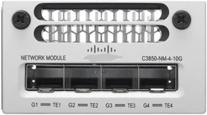 C3850-NM-4-10G 4 x 10GE Network Module (C3850-NM-4-10G) C3850-NM-4-10G 4 x 10GE Network Module (C3850-NM-4-10G)