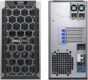 Dell PowerEdge T340 Tower Server, Windows 2016 Standard OS, Intel Xeon E-2124 Quad-Core 3.3GHz 8MB, 64GB DDR4 RAM, 8TB Storage, RAID, Single PSU, 3 Year Warranty