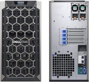 Dell PowerEdge T340 Custom Server Bundle with 16GB USB Flash Drive, 4-Bay, Intel Xeon E-2124 Quad-Core 3.3GHz, 16GB DDR4, 512GB SSD, RAID Single PSU