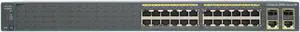 Catalyst 2960 Plus 24 10/100 (8 PoE) + 2 T/SFP LAN Lite Switch WS-C2960+24LC-S