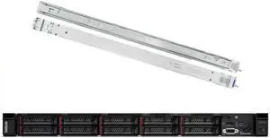Lenovo ThinkSystem SR630 Rack Server Bundle with Rail Kit, Windows Server 2019, 2 x Intel Xeon Silver 4110 8-Core 2.10GHz, 64GB DDR4, 4TB SSD, RAID