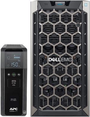 Dell PowerEdge T340 Tower Server for Dental Practices Including, Windows 2016 STD OS, APC UPS for Power Backup, Intel Xeon E-2124 4-Core 3.3GHz 8MB, 32GB DDR4 RAM, 8TB HDD, RAID, 3 Years Warranty