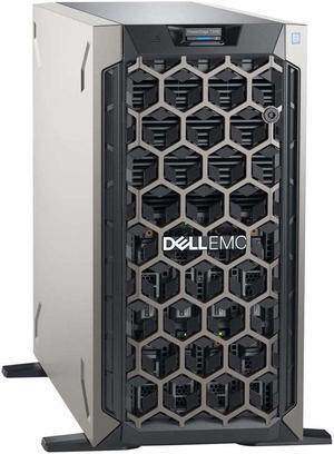 Dell PowerEdge T340 Server Bundle with 16GB USB Flash Drive, 8-Bay, Intel Xeon E-2124 3.3GHz, 8GB DDR4, 256GB SSD, RAID, DRAC9, Single PSU