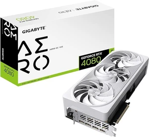 GIGABYTE GV-N4080AERO OC-16GD GeForce RTX 4080 16GB AERO OC Graphics Card,16GB 256-bit GDDR6X, Video Card GIGABYTE GV-N4080AERO OC-16GD GeForce RTX 4080 16GB AERO OC Graphics Card,16GB 256-bit GDDR6X, Video Card