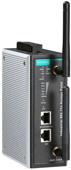 MOXA AWK-3131A-US - Industrial IEEE 802.11a/b/g/n Wireless AP/Bridge/Client (AWK-3131A-US)