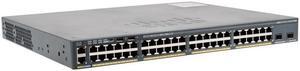 WS-C2960X-48FPD-L Catalyst 2960X-48FPD-L Network Switch, 24 Gigabit Ethernet Ports, 740W PoE Budget {WS-C2960X-48FPD-L}