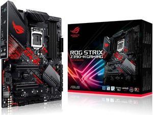 Asus Rog Strix Z390-H Gaming LGA1151 (Intel 8th and 9th Gen) ATX DDR4 DP HDMI M.2 USB 3.1 Gen2 Gigabit LAN Motherboard