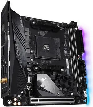 GIGABYTE X570 I AORUS Pro WiFi (AMD Ryzen 3000/X570/Mini-Itx/PCIe4.0/DDR4/USB 3.1/Realtek ALC1220-Vb/DisplayPort 1.4/2xHDMI 2.0B/RGB Fusion 2.0/Gaming Motherboard) GIGABYTE X570 I AORUS Pro WiFi (AMD Ryzen 3000/X570/Mini-Itx/PCIe4.0/DDR4/USB 3.1/Realtek ALC1220-Vb/DisplayPort 1.4/2xHDMI 2.0B/RGB Fusion 2.0/Gaming Motherboard)