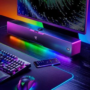 Razer Leviathan V2 Pro: Multi-Driver Pc Gaming Soundbar With Subwoofer - Beamforming Surround Sound With Ai Head Tracking - Chroma Rgb - Bluetooth 5.0 & 3.5Mm - For Pc  Desktop/Laptop  Mobile  Switch