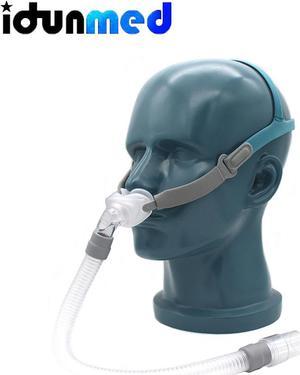 BMC CPAP Nasal Pillows Mask P2 With 3 Sizes Cushions Respirator Tube for Air Breathing Sleeping Apnea Anti Snoring Device