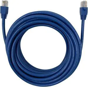 50-Foot Cat6a Snagless Network Ethernet Cable in Blue
