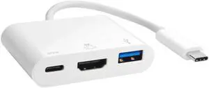 USB-C  to HDMI Multi-Port Hub (HDMI (4K) + USB 3.0 + USB-C  Charging)