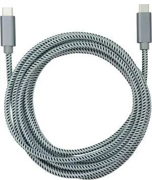 USB-C to USB-C Braided Cable - 9 ft