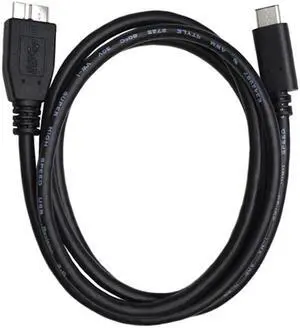 USB 3.1 Gen2 Type C Male to Micro B Male - 3 ft