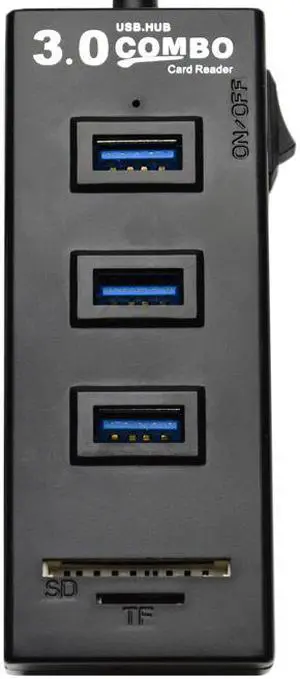 USB 3.0 Hub 3 Port USB 3.0 + Card Reader