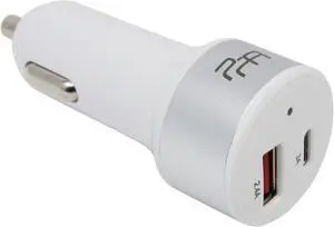 Car Charger - Dual Port - 27W USB-C/USB