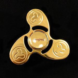 Fidget Spinner, High-Quality Metal Stress Relieving Toy with High Speed 3-8 Min Spins, Silent Tri-Spinner with Removable Smooth Stainless Steel Bearing, EDC Cool Fidget For Adults, Kids, Anxiety,ADHD