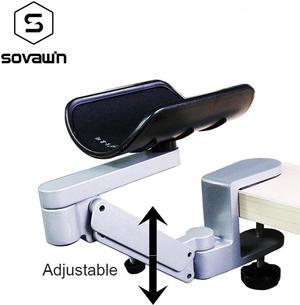 Metal Adjustable Arm Rest Wrist support Extended Mousepad Armrest for Computer Ergonomic Hand Comfort Mouse Pad Shoulder Protect