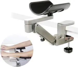 Metal Adjustable Arm Rest Wrist support Extended Mousepad Armrest for Computer Ergonomic Hand Comfort Mouse Pad Shoulder Protect Metal Adjustable Arm Rest Wrist support Extended Mousepad Armrest for Computer Ergonomic Hand Comfort Mouse Pad Shoulder Protect
