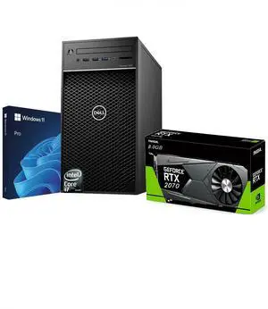 Dell i7 Gaming RTX PC(Fast 3.20Ghz@4.60Ghz Intel i7/64.0GB Ram/2.0TB SSD/8.0GB Nvidia Geforce RTX 2070 Gaming/Windows 11 Pro)