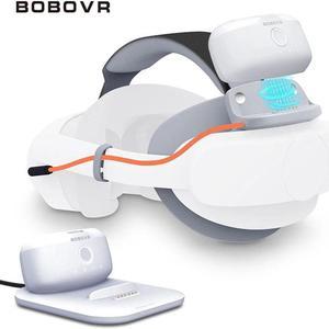 BOBOVR P4 Twin Battery Upgrade Combo For Pico 4 PRO VR Headset 5200mAh Battery Pack Magnetic Charging Dock for Pico 4 Accessories