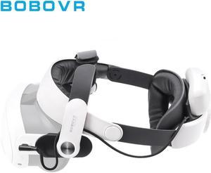 BOBOVR M3 Pro Head Strap with Twin Battery Combo Compatible With