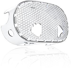 Sovawin VR Accessories For Meta Quest 3S Transparent Grid Pattern Case Shatterproof and Scratch-resistant VR Glasses Accessories