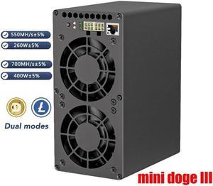 MINI-DOGE III Dogecoin Miner 650 MH/S with Power Supply