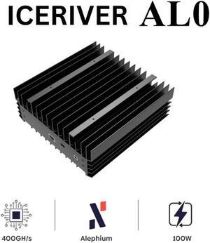 ICERIVER ALPH AL0 400GH/S 100W alepium Miner ALPH Mining icriver ALO With PSU
