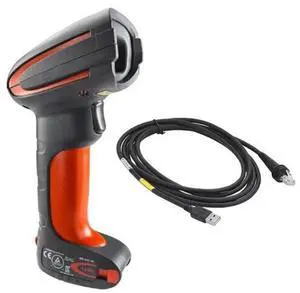 Xenon GRANIT 1980I , INDUSTRIAL 2D IMAGER , 1D/2D/PDF417 , YELLOW , USB & BLUETOOTH KIT