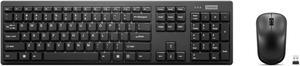 Lenovo 100 USB-A Wireless Combo Keyboard and Mouse - US English