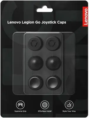 Lenovo Legion Go Joystick Caps (Eclipse Black), For Gaming Lenovo Legion Go Joystick Caps (Eclipse Black), For Gaming