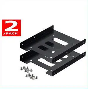 2PARK 2.5" to 3.5" Bay SSD Metal Hard Drive HDD Mounting Bracket Adapter Dock / Tray
