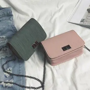 Fashion Women's  Shoulder Bags Handbag Messenger Chain Square Bag