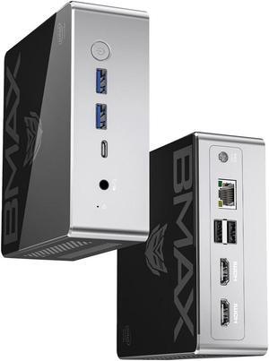 B2 Plus Mini PC Gamer Computer Windows10  Celeron J4115 8GB DDR4 128GB SSD  9th Gen UHD Graphics 600 Quad Core BT