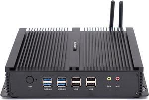 Core i7 5500U Mini PC Windows Linux i5 4200U Fanless Industrial computer Dual LAN NICS 6*RS232 PC Server 2955U