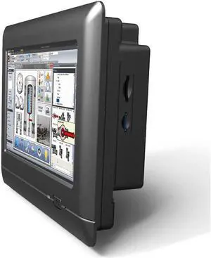 GK-7600 7" LED 4-wire Resistive Touch Monitor IPC Mobile Data Terminal Mini Embedded Industrial Control Device System