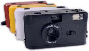 BHF-01 35mm Retro Film Camera Reusable Manual Cameras With Flash Light