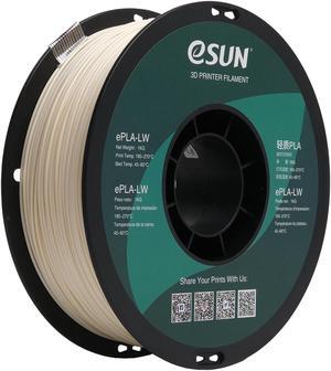 PLA-LW 3D Printing Material 1.75mm 1KG 2.2LBS 3D Printing Filament Light Weight foam Material for Aircraft Models