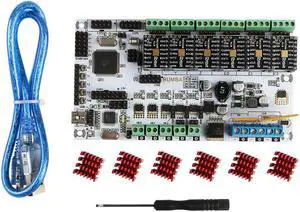 RUMBA Motherboard + 6x TMC2208 Driver Kit for 3D Printer
