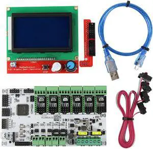 Mainboard 32Bit 3D Printer Mainboard with 12864 LCD Display