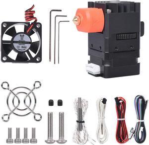 H2 Extruder Direct Dual Drive Gear Extruder for BIQU-BXEnder-3 V2/Ender-3pro 3D Printer TPU&TPE Filament Suitable/7 to 1 Gear Ratio/Capricorn Teflon tube
