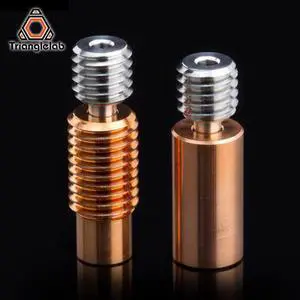 / Dforce V6 Titanium Alloy Bi-Metal Heatbreak For E3D V6 HOTEND Heater Block For Prusa i3 MK3 Break 1.75MM for 3D Printer