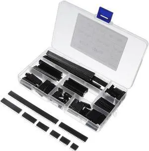 120pcs 4Pin-40Pin 2.54mm Pitch Straight Single Row PCB Board Female Pin Header Socket