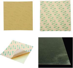 253.8*241*0.3mm Polyetherimide PEI Sheet WithGlue For Reprap Prusa i3 Mk3 Heated Bed 3D Printer Part