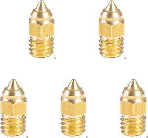 Silver 1/8 Teeth Thread Nozzle Quick Direct Pneumatic Connector For 3D Printer