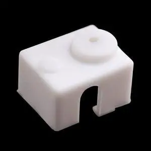 White/Pink/Yellow/Green Universal Hotend Block Insulation Sock Silicone Case For 3D Printer
