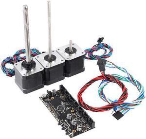 Multi Materials 2.0 MMU2 Board With Power Signal Wire+MMU2.0 Lead Screw Motor Kit for Prusa i3 MK3 3D Printer