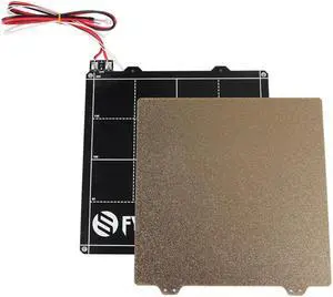 220*220mm 24V Magnetic Heated bed Platform with Golden PEI Double Textured Power Steel Hotbed Plate for 3D Printer 220*220mm 24V Magnetic Heated bed Platform with Golden PEI Double Textured Power Steel Hotbed Plate for 3D Printer