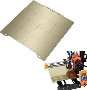 196.3 * 145.5 * 190mm Spring Steel Plate + PEi Kit Prusa Mini Hotbed Platform Spring Steel Plate for 3D Printer Accessories